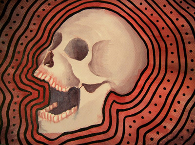 overgrown-psychedelic skull 4