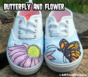 Butterfly and flower